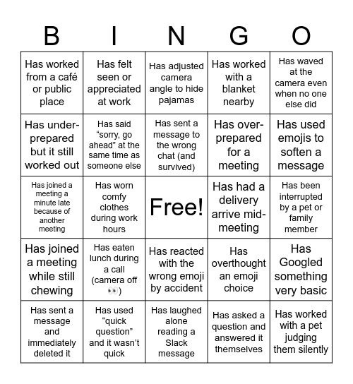 EOY MRO ROUND 3 Bingo Card