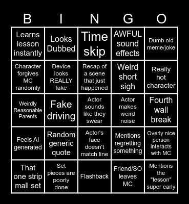 dhar mann bingo Card