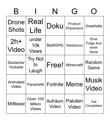 Autoplay Bingo Card