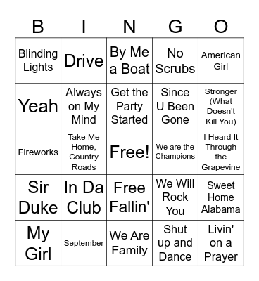 EOY BINGO GAME Bingo Card