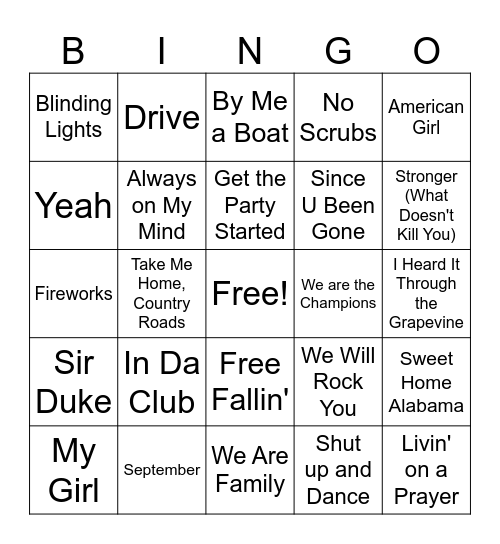 EOY BINGO GAME Bingo Card