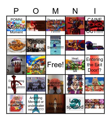 TADC EPISODE 7 PREDICTION BINGO Card