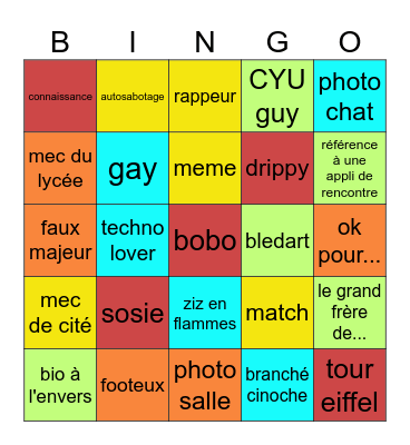 b Bingo Card
