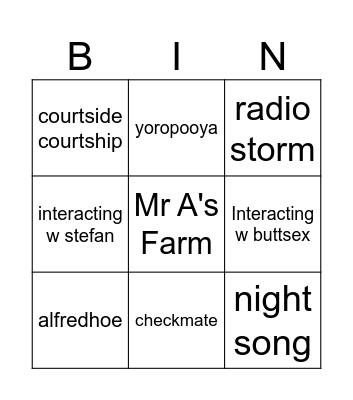 LeBron EXPOSEDDDD Bingo Card