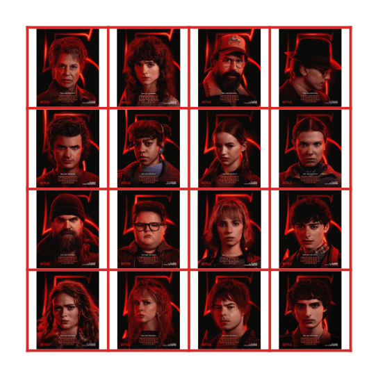 BINGO THINGS Bingo Card