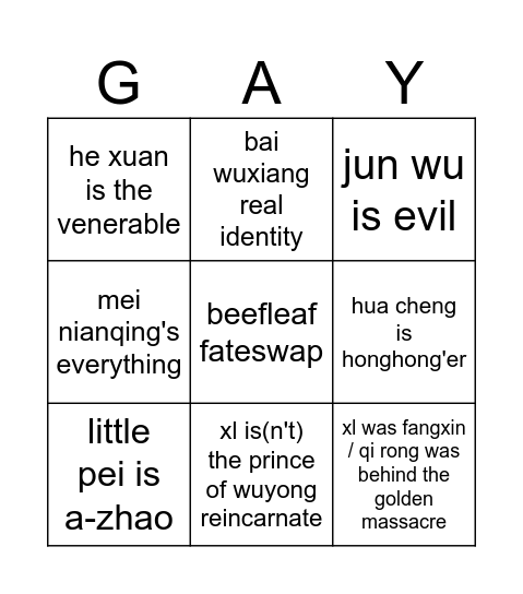 what will jester figure out way too early Bingo Card