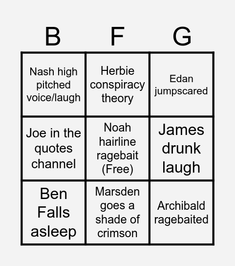 12 Beers of Bermondsey Bingo Card