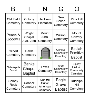 Alabama Party 2025 #1 Bingo Card