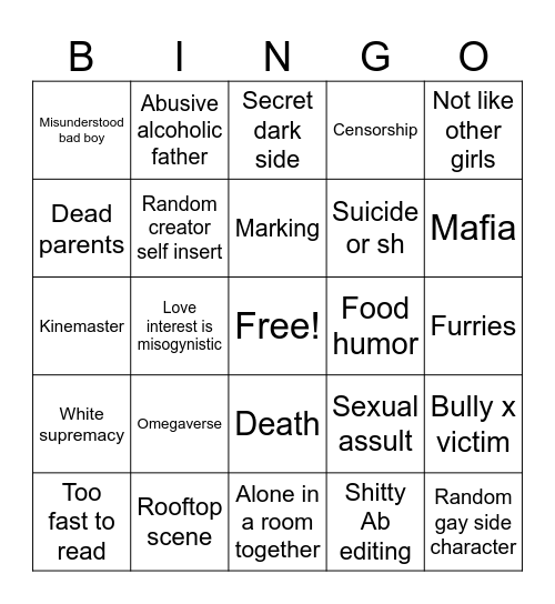 Glmm bingo Card