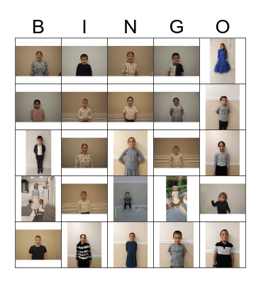 Shalam Bingo! Bingo Card