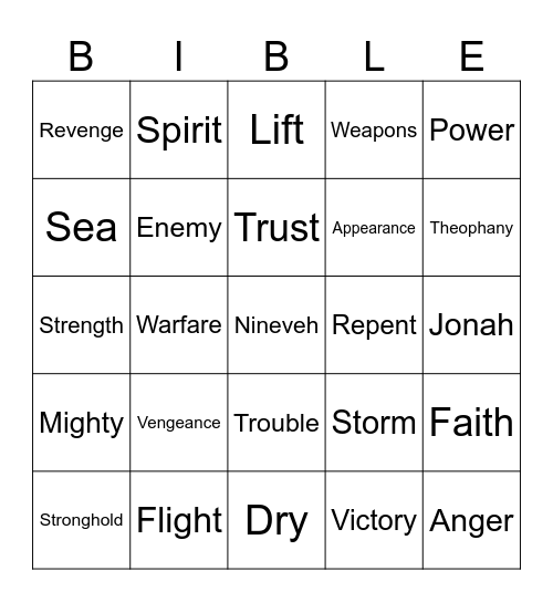 12.14.25 Bingo Card