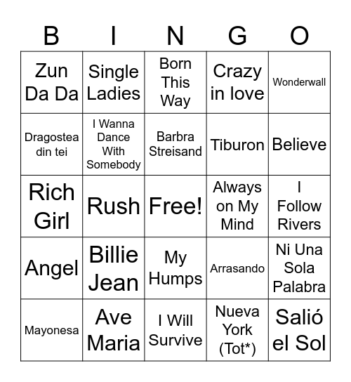 Davingo!!!! Bingo Card