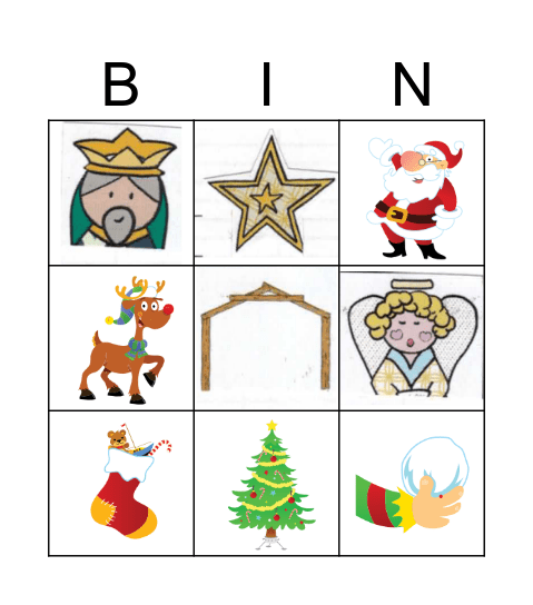 Christmas Bingo 2 Bingo Card