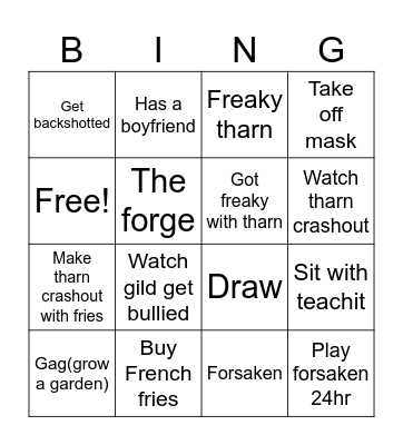 Khun bingo Card