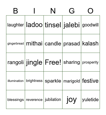IT Holiday Bingo Card