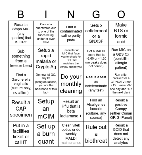 Micro Xmas 2025 #1 Bingo Card