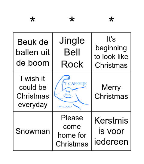 Foute Kerst SWiNGO! Bingo Card