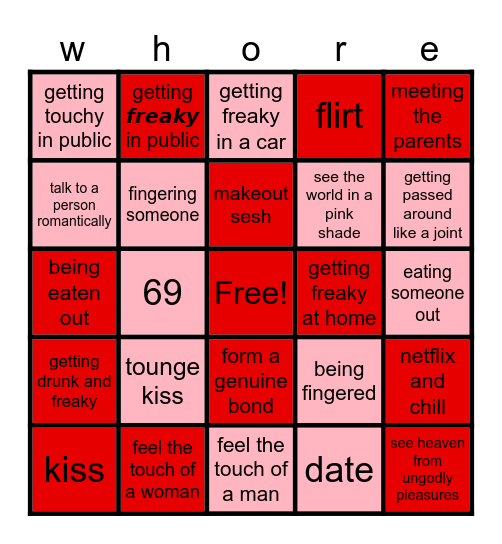 #whoremembers2026 Bingo Card