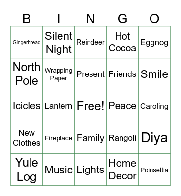 IT Holiday Bingo Card