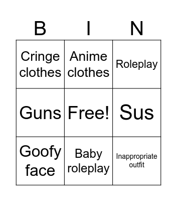 Brookhaven Bingo Card