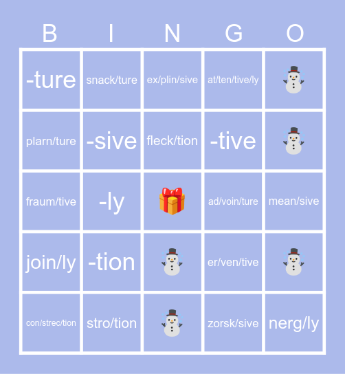 fineouise ✨ Bingo Card