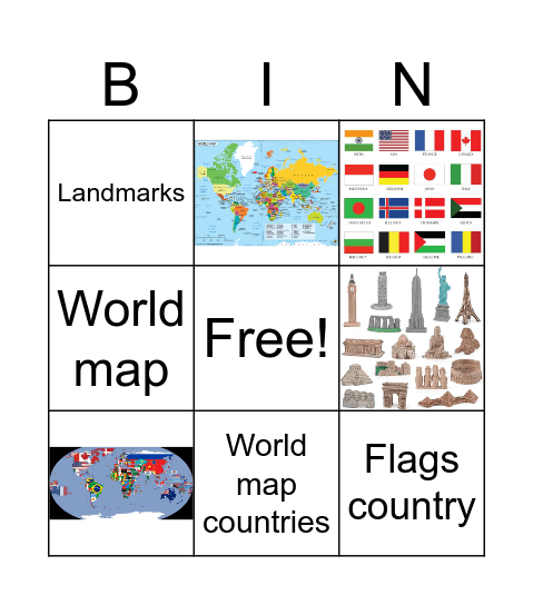 World Bingo Card
