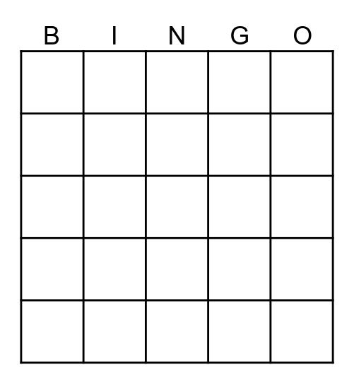 不出國也能玩遊世界 Bingo Card