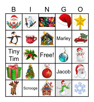 Christmas Bingo Card