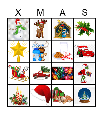 Christmas Bingo Card