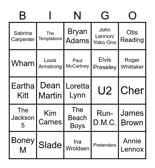 🎄 Julebingo 1 🎄 Bingo Card