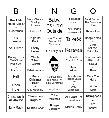 Artiumi Musabingo 11 Bingo Card