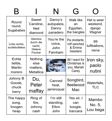 Wurzerhofbingo 2025!!! Bingo Card
