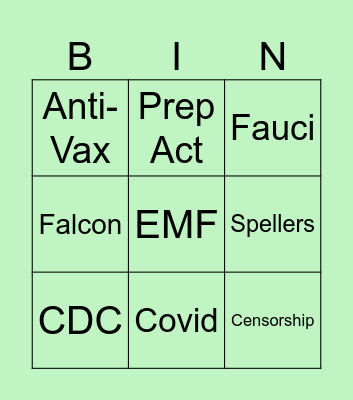 CHD Holiday Party Bingo Card