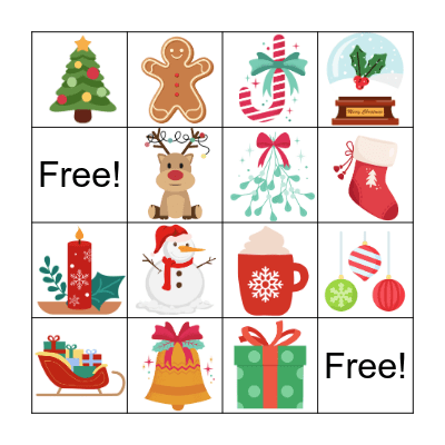 Christmas Bingo Card