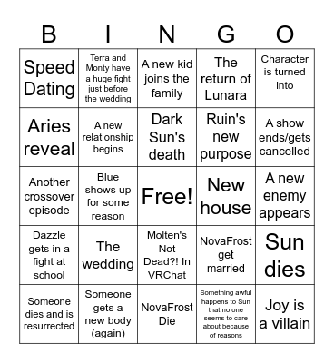 TSAMS 2026 BINGO Card