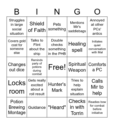 Airship Adventures Bingo (Lyra/Jackie) Bingo Card