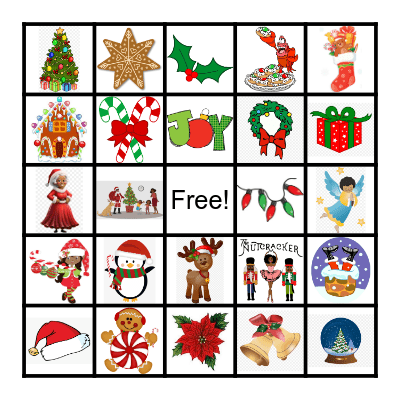 Christmas Bingo Card