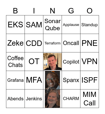 Atria Holiday Hang Bingo Card