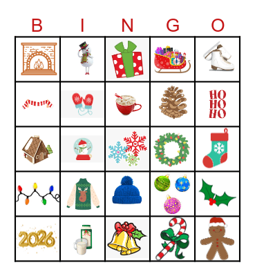 EE Winter Gathering Bingo Card