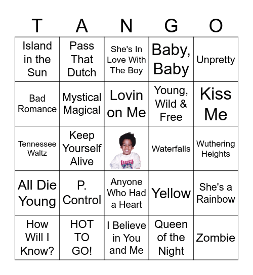 Ben's Birthday Bingo 2025 G1 Bingo Card