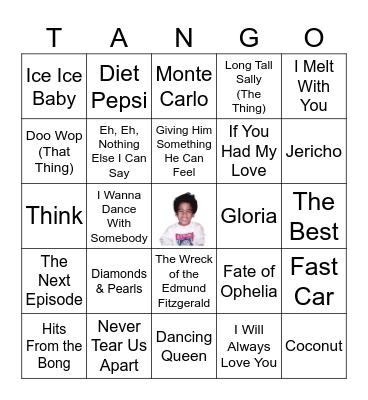 Ben's Birthday Bingo 2025 G2 Bingo Card