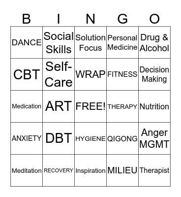 EAC BINGO Card