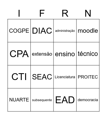 Bingo ZL Bingo Card