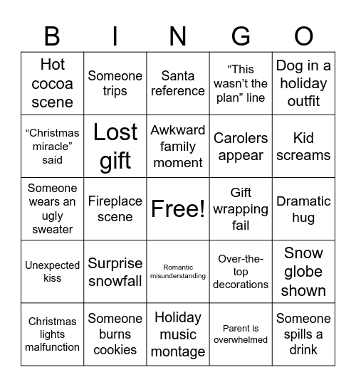 1. Bingo Card Bingo Card