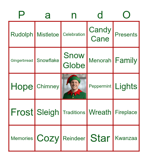 P&O Bingo Card