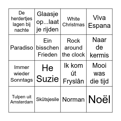 Coornhertstate ronde 2 december 2025 Bingo Card