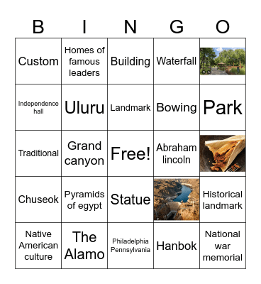 Pentagon CC MT Bingo Card