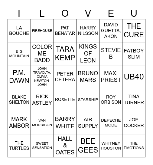 KRISTIN'S XMAS Bingo Card