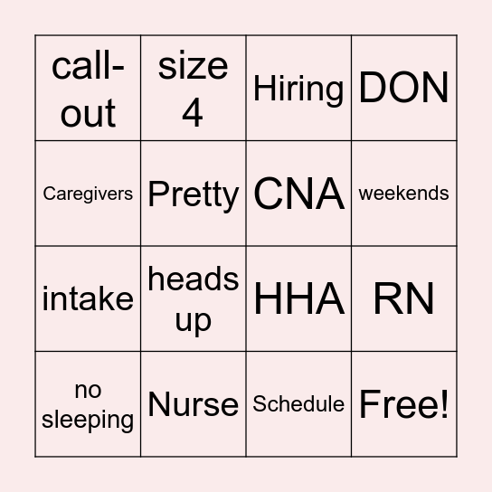 Privatus X-mas Bingo Card