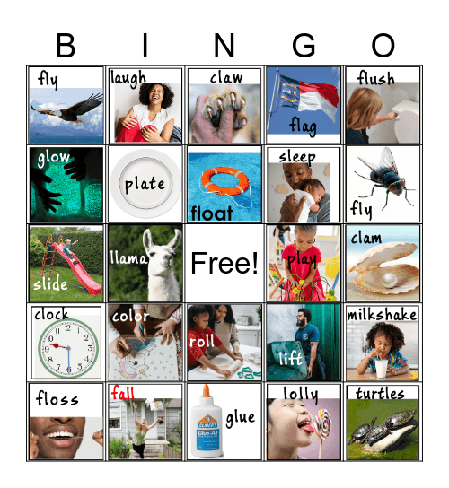 L BINGO Card